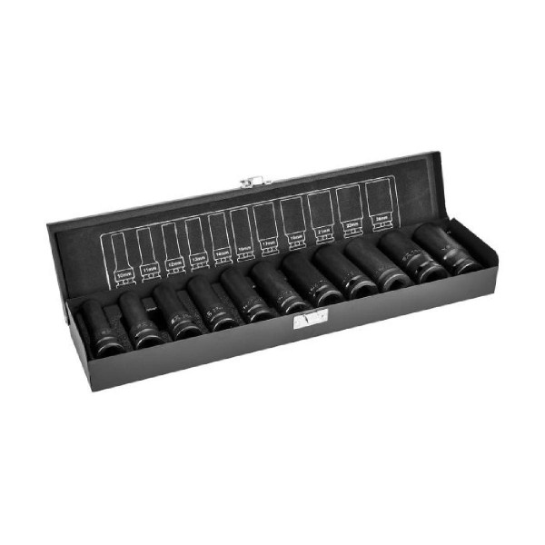 NEO TOOLS Εξάγωνα Καρυδάκια Αέρος Μακριά με Καρέ Υποδοχής (1/2") Σετ 11 Τεμαχίων 12-102 NEO TOOLS Εξάγωνα Καρυδάκια Αέρος Μακριά με Καρέ Υποδοχής (1/2") Σετ 11 Τεμαχίων 12-102