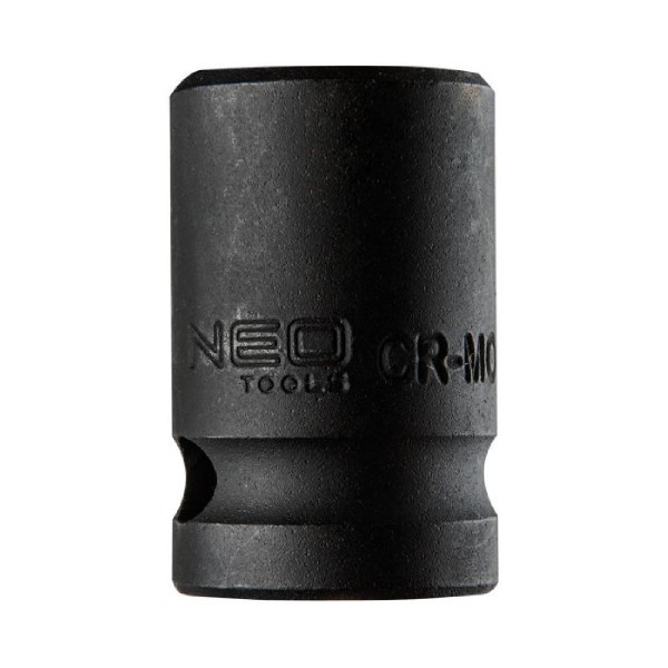 NEO TOOLS Εξάγωνο Καρυδάκι Αέρος Μαύρο Με Καρέ Υποδοχής (1/2") 15mm 12-215 NEO TOOLS Εξάγωνο Καρυδάκι Αέρος Μαύρο Με Καρέ Υποδοχής (1/2") 15mm 12-215