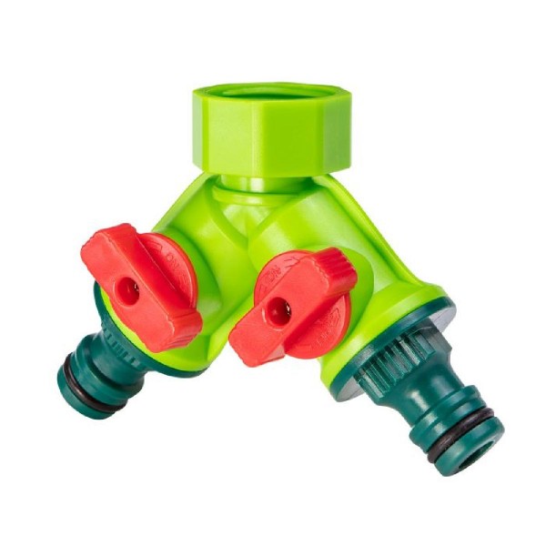 Verto 15G760 Διακλαδωτής 2 Εξόδων με Διακόπτη