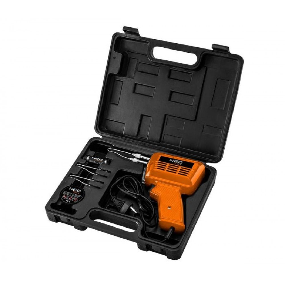 NEO TOOLS Κολλητήρι τύπου πιστόλι με βαλίτσα 150W 19-151