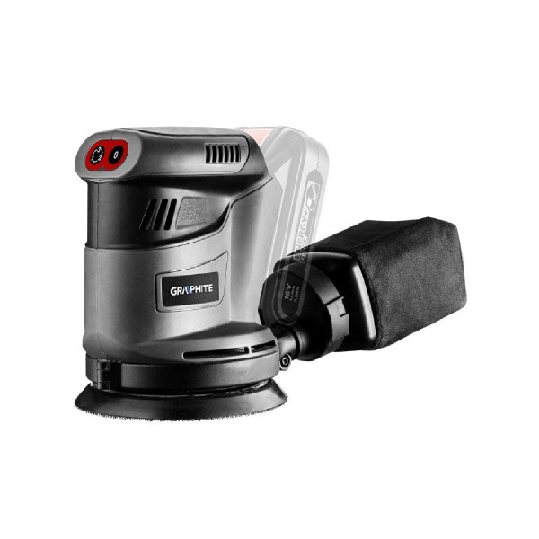 GRAPHITE -Έκκεντρο Τριβείο 18V Ρυθμιζόμενο Energy+ Solo (Χωρίς Μπαταρία)- 58G014 GRAPHITE -Έκκεντρο Τριβείο 18V Ρυθμιζόμενο Energy+ Solo (Χωρίς Μπαταρία)- 58G014