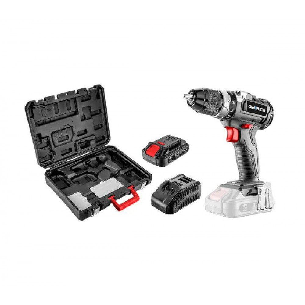 GRAPHITE Δραπανοκατσάβιδο Με Μπαταρία Energy+ 18V 58G019-SET1