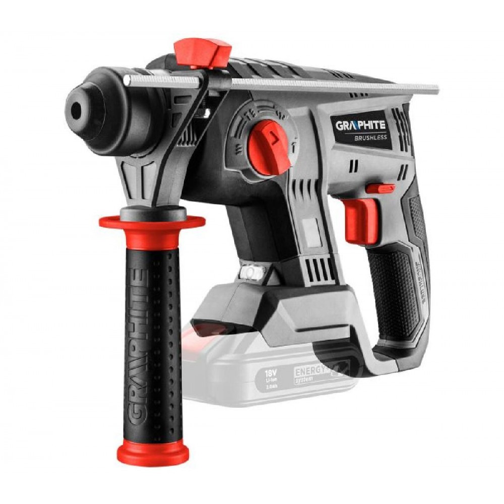 GRAPHITE Πιστολέτο 18V Brushless Energy+ Solo (Χωρίς Μπαταρία) 58G027