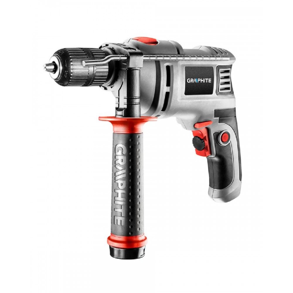 Graphite Ηλεκτρικό Κρουστικό Δράπανο Με Αξεσουάρ 650W 58G736