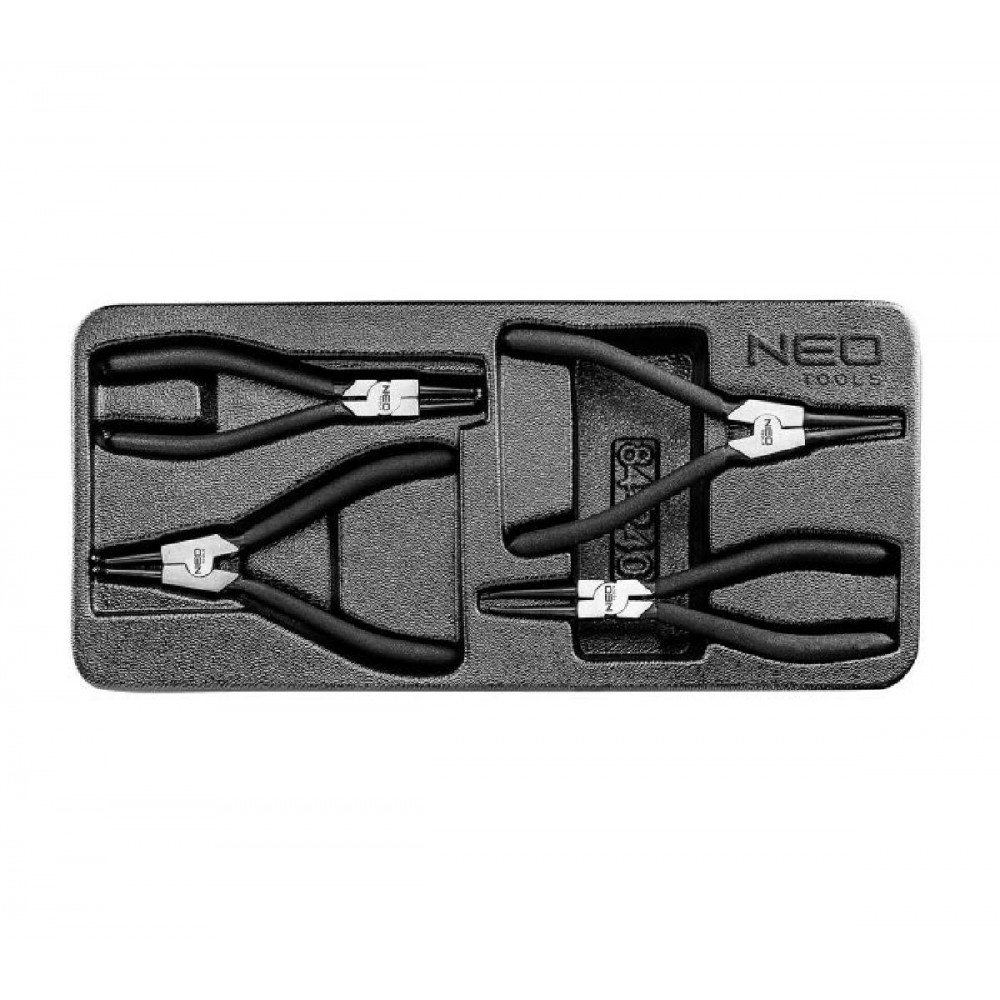 NEO TOOLS Ασφαλειοτσιμπιδες Σετ 4 Τεμαχίων 84-240